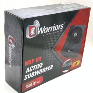 BAJO AMPLIFICADO WARRIORS WSP-101 10"